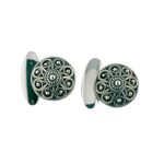 Sylvsmidja, Mansjettknapper i 830 oksidert sølv