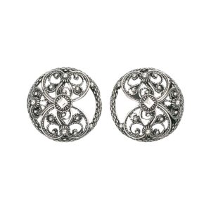 bM35Mdzkd402JLACLQrHUj10F.jpg Sylvsmidja, Maljer Telemark i 830 oksidert sølv med filigrandekor